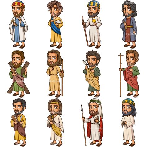 cartoonhd apostle|Disciples Cartoon royalty.